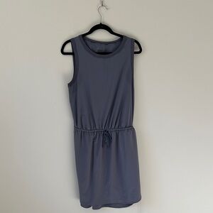 Athleta slate blue  Sleeveless Mini Dress